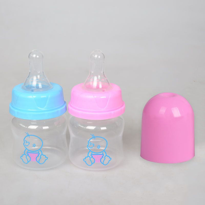 60ml Silicone Baby Feeding-bottle Infant Feeding Bottle Juice Water Bottles H.ji 