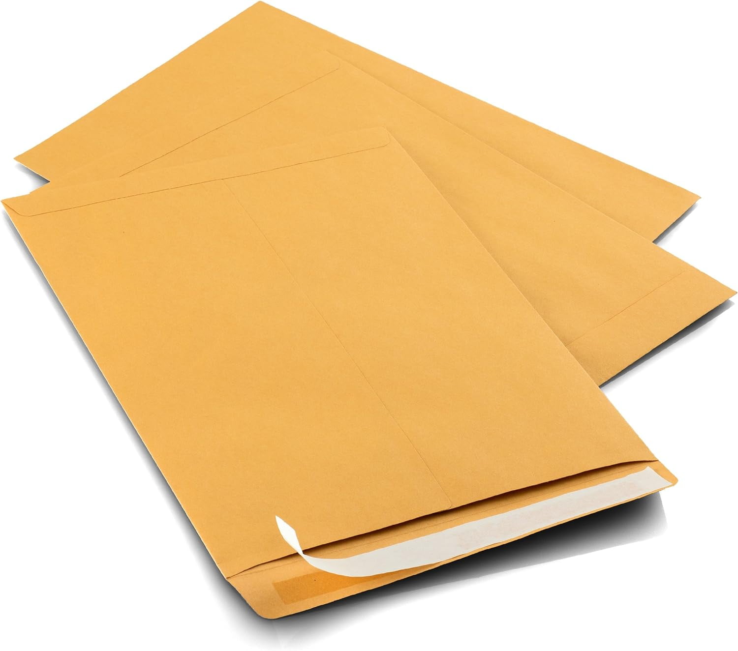 Aimoh Self-Seal Brown Kraft Catalog Mailing Envelopes, Catalog Business Envelopes, 9”x12” 250 Count