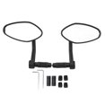 thumbnail image 2 of Bike Rear View Mirror, Wider Field Of View Anti  Glass Adjustable Rearview Mirror Left and Right  for Electric Bikes for 15-17.5mm 17.5-20mm, 2 of 8