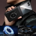 thumbnail image 6 of Dteck for Samsung Galaxy Z Flip 7 Case with Magnetic Ring Holder, 360 Rotating Bracket, Hinge Protection & Built-in Front Screen Protector, Slim Anti-Drop Shockproof PC Case,Black, 6 of 11