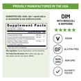 thumbnail image 5 of NatureWise DIM Diindolylmethane 200mg - Broccoli & BioPerine Black Pepper Extract - DIM Supplement for Women & Men - Hormone & Estrogen Support - Vegan - USA Manufactured - 60 Capsules[60-Day Supply], 5 of 12
