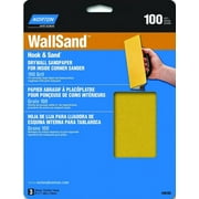 Norton 68103 Wallsand Corner Sandpaper, 8 Inch By 7 Inch P100 Grit, Medium, Aluminum Oxide Abrasive