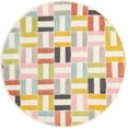 thumbnail image 5 of Unique Loom Whimsy Kids Collection Area Rug - Chicklets (3' 3" Round Multi/Black) Perfect For Kids Bed Room/Nursery Room/Living Room/Class Room/Play Room, 5 of 6
