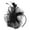 Black, variant on Visland Elegant Faux Feather Mesh Fascinator Hat with Clip, Black