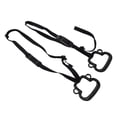 thumbnail image 1 of Kids Gymnastic Rings, Monkey Shape Easy Installation 2Pcs Gymnastic Ring Portable  For Bars Red,Blue,Black, 1 of 8