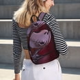 thumbnail image 5 of Goofa The Nightmare Before Christmas Pattern Durable Canvas Daypack - High-Quality Vintage Backpack, Compact & Versatile for Travel and Everyday Use-Small, 5 of 5