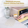 thumbnail image 6 of Farmhouse Beige White Striped Pot Holders for Kitchen Heatproof Potholder, 5 Pack Modern Stripes Hot Pads Multipurpose Oven Pads Cloth Potholders Trivet for Cooking Baking, 6 of 8