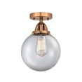 thumbnail image 5 of Innovations Lighting 288-1C-11-8 Beacon Semi-Flush Beacon 8" Wide Semi-Flush Globe Ceiling, 5 of 5