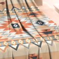 thumbnail image 3 of Colorful Geometric Striped Pattern Blanket,Comfortable Soft Flannel Throw Blanket,All Season,Warm Lightweight Blankets for Sofa Bed Couch Living Room Chair,30"x40", 3 of 4