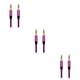 thumbnail image 4 of Kearding Cable de 3,5mm macho a macho sin pérdida de música AUX Cable para auriculares Cable de Audio portátil Home Theater coche reemplazo Type2 NO2, 4 of 6