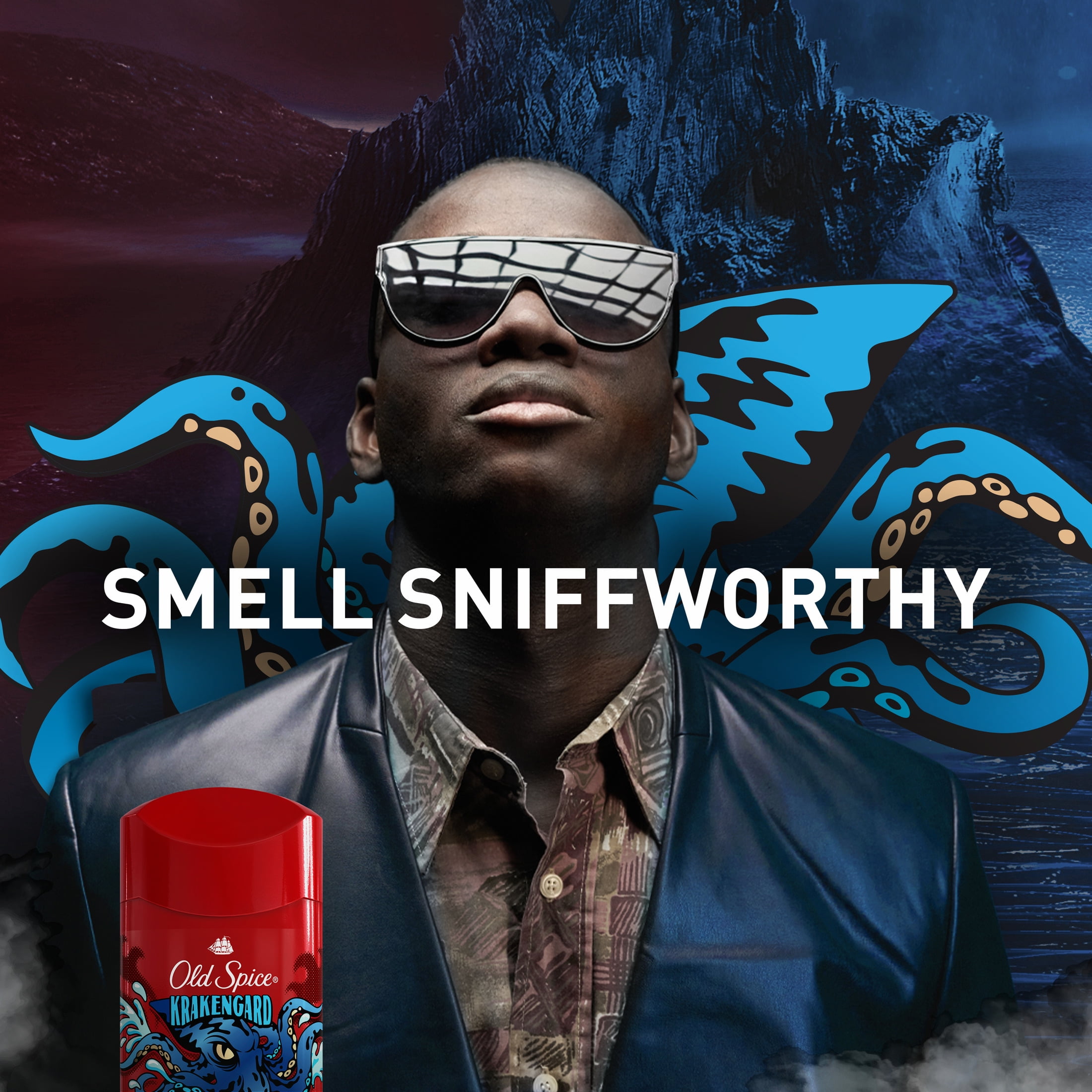 Old Spice Antiperspirant Deodorant for Men, Invisible Solid Stick, Krakengard, 2.6 oz