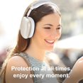 thumbnail image 6 of Silicone Case Cover for AirPods Max Headphones, Clear Soft TPU Ear Cups Cover/Ear Pad Case Cover/Headband Cover for AirPods Max (2024/2020),Transparent Accessories(USB-C), 6 of 7