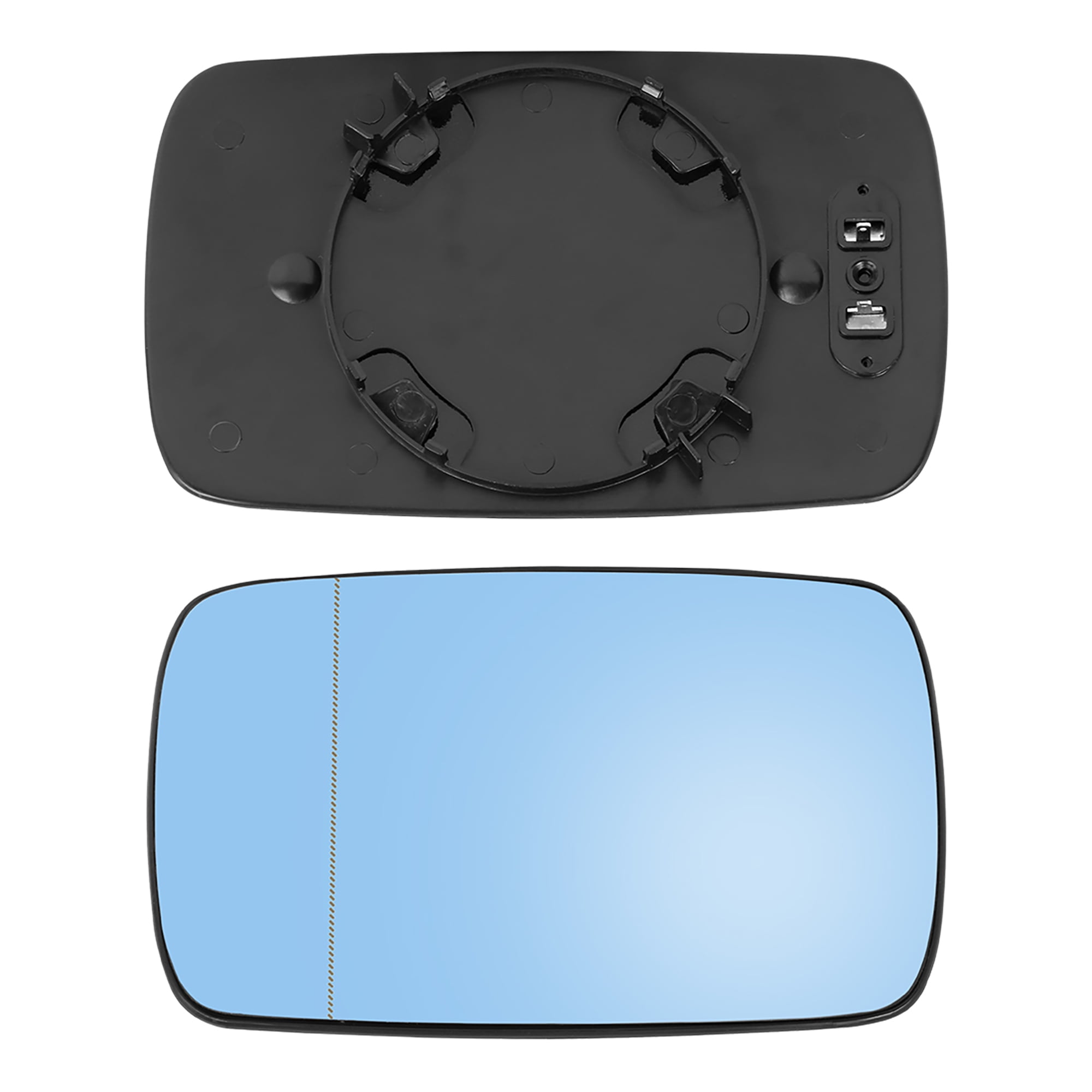 Unique Bargains Blue Left Mirror Glass Backing Plate Heated
