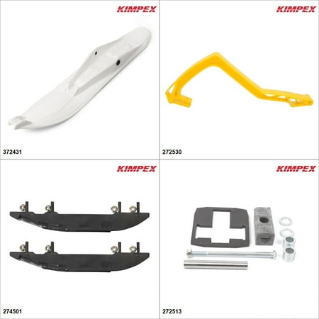 Salomon Touring Skis - Kimpex - Ski Stealth Kit - White, Polaris EDGE Touring 600 2005 White / Yellow #KK00001937_14
