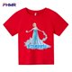 thumbnail image 3 of Linda ropa infantil de Frozen, camiseta de Elsa de moda de verano para niños, camisetas de dibujos animados para bebés, camisetas casuales de manga corta para niñas pequeñas, 3 of 5