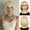 A-Blonde, variant on Phocas Pink Bob Wig for Women Short Pink Bob Wigs with Bangs Straight Heat Resistant Fiber Hair for Daily Party Use 10Inch