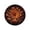 G, variant on Halloween Pumpkin Circular Rug Spiral Visual Illusion Decorative Floor Mat Soft Velvet Round Doormat for Front Door Porch Indoor Home Halloween Decor