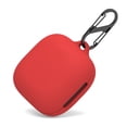 thumbnail image 4 of WUWOCJ Case Compatible with Beats Fit Pro 2021 Soft Silicone Case Cover Shock-Absorbing Protective Case with Keychain (Red), 4 of 6