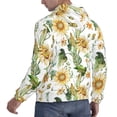 thumbnail image 6 of Sikiie Watercolor Bright Sunflowers Men's Hoodie, Essentials Hoodie, Sweatshirt, Pullover Hooded Sweatshirt for Men-Small, 6 of 7