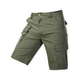thumbnail image 7 of Dresfit Mens Cargo Shorts Baggy Big and Tall Shorts 2026 Summer Multi Pockets Work Short Pants Elastic Waist Ripstop Outdoor Carpenter Shorts Army Green, 7 of 7