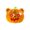 Saffron, variant on Battery Powered Ghost Pumpkin Resin Ornament, Micro Glow Figurine, Desktop Landscape Party Table Light Up Decor Red