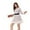 I-White, variant on Shadoumai 4 Pcs Christmas Tree Dress for Women Xmas Tutu Skirt Christmas Tree Headband Socks Xmas Outfit for