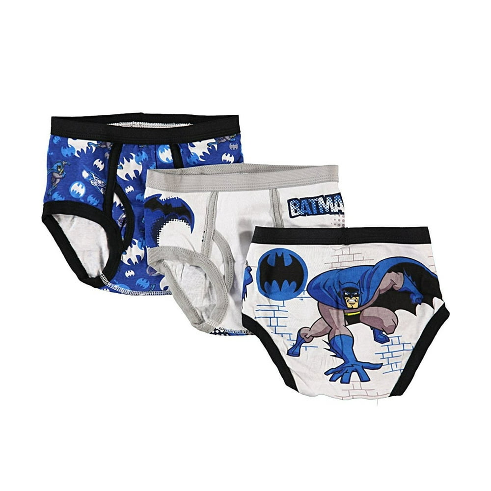 Batman Batman, Little Boys Underwear, 3 Pack Comic Blast Briefs