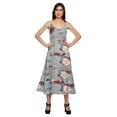 thumbnail image 1 of Moomaya Robe Maxi Sans Manches à Bretelles Spaghetti Ajustables pour Femmes Grande Taille, 1 of 6