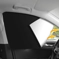 thumbnail image 2 of 2Pcs Car Side Fabric+Magnet Front Car Sun Shade Left And Right For Sun Shade Magnet Privacy Curtain For Front/Rear For Most Cars, 2 of 7