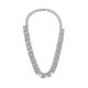 thumbnail image 1 of Luxury full diamond zircon necklace earrings two-piece set high-end fashion, 1 of 3