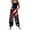 Black, variant on 4th of July Romper for Women 2025 Sleeveless Flag Jumpsuits Summer Casual Linen Patriotic Overalls Outfits with Pocket Red XL