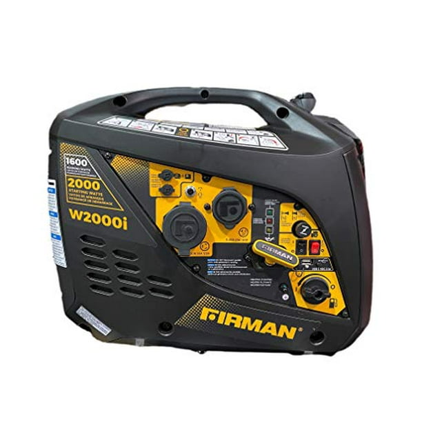 FIRMAN W01682 1600/2000 Watt Peak Gasoline Powered Inverter Generator