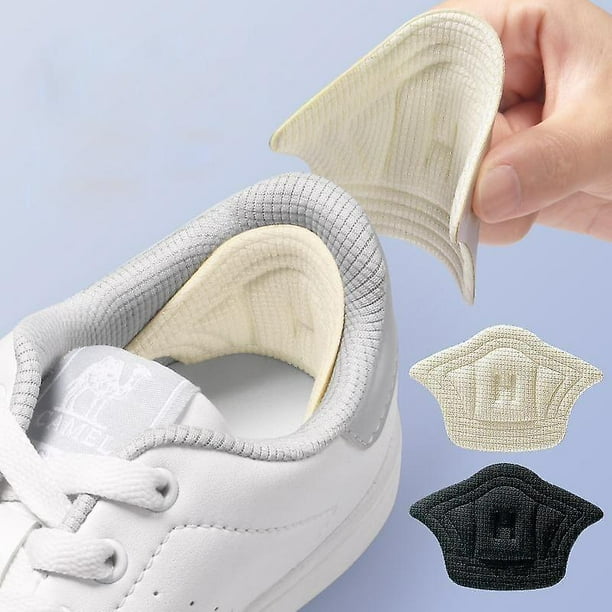 2 Pairs Insole Patch Heel Pads For Sneakers Adjustable Size Walmart