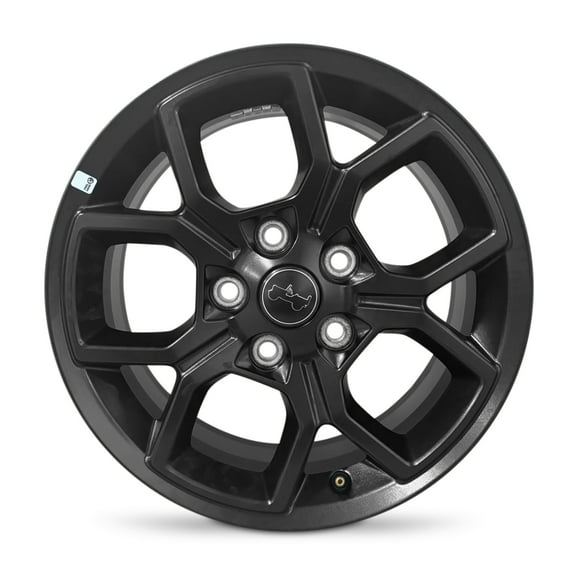 For 2024-2025 Jeep Gladiator 17 Inch Painted Charcoal Alloy - Genuine OEM Take-Off Rim - Road Ready SUV Wheel