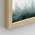 thumbnail image 4 of PixonSign Framed Canvas Print Wall Art Set - Misty Pine Tree Forest Mountain Landscape Posters - Gallery Set of 9 Nature Wilderness Plants Photography Art Wall Décor for Living Room - Natural, 4 of 5