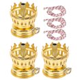 thumbnail image 5 of KAKOWELY Golden Iron Bracket for Home with Safe Durable Material Simple Design 3Pcs,1.77"X1.38"X1.38", 5 of 5
