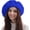 Sapphire Blue, variant on XXL White Beret Hats for Women Man Painter hat Classic Painter's Hat Girl Solid Color Classic