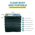 thumbnail image 6 of Artist Concepts Craft Box Set, Stackable Art Supplies and Craft Storage Containers, Black, 6-count, 6-pack, 6 of 7