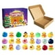 thumbnail image 1 of Calendario de Adviento de Navidad para niños, colección de patos de goma con 24 piezas y pegatinas, cuenta atrás, 2022, 1 of 4