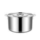 thumbnail image 2 of OLLA PARA SOPA DE GRAN Capacidad, Olla Resistente Hecha De Acero Inoxidable Para Un Manejo Y Coción Cómodos, Distribución Uniforme Del Calor, Con Capacido, 2 of 7