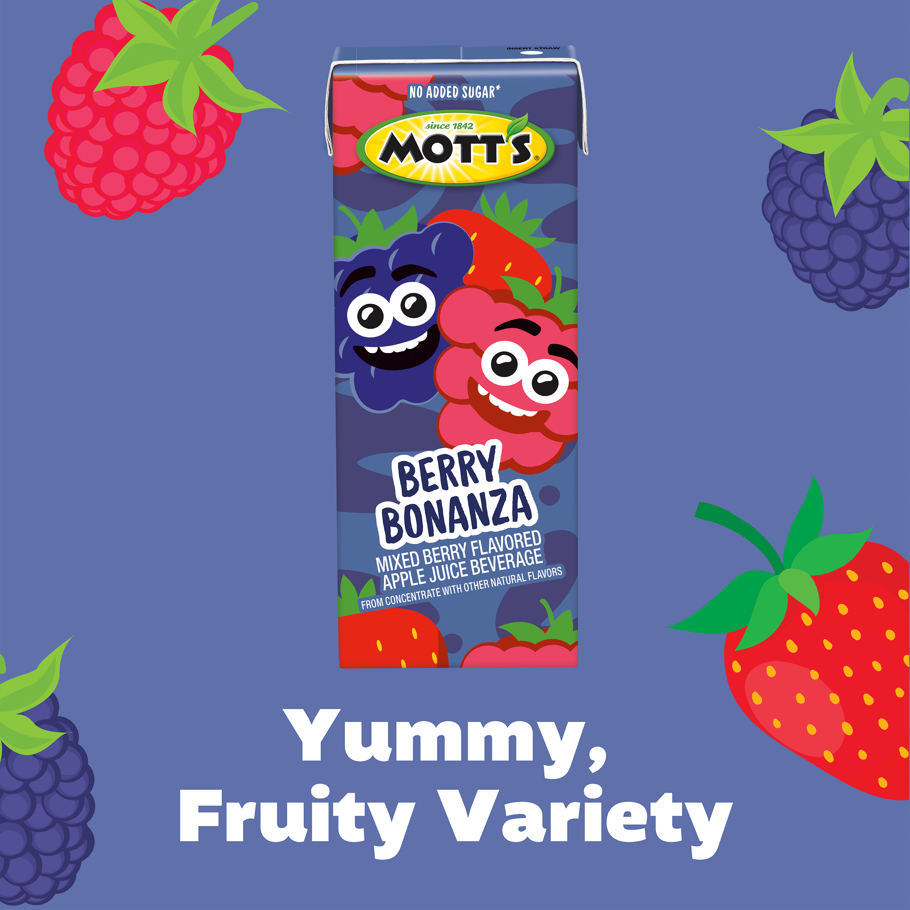 Mott’s Lunchbox Favorites Juice Drink Variety Pack, 6.75 fl oz, 32 Count Boxes