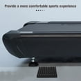thumbnail image 4 of Raindrops Black Rubber Workout Mat Treadmill Pad Noise Reducing Floor Protector for Home Use, 4 of 6