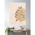 thumbnail image 2 of Simple Minimal Boho - Botanical Leaves 2 Poster Wall Art, Modern Wall Decor For Living Room Bedroom, 8x12 UNFRAMED, 2 of 3