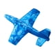 thumbnail image 3 of Avión de espuma volador, juguete de patio, modelo de avión planeador, juguete de avión de espuma para lanzar. Azul, 3 of 9
