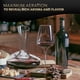 thumbnail image 2 of Decantador de vino Le Chateau Elegant de 750 ml con aireador de cristal, 2 of 9
