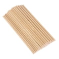 thumbnail image 3 of 100Pcs Unpainted Wooden Dowel Rods Sticks- Hardwood Dowels - Craft Dowels for Woodworking - for Model Building Games Kids Crafts Home Decor - 15cm, 3 of 10