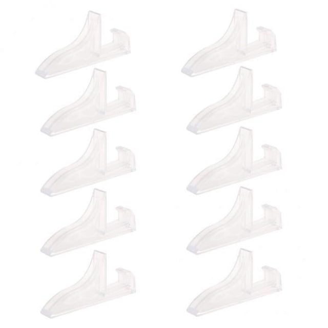 yuksok 2x 10PCS Strong Plastic Easel Rack for Photo Picture Frame Teacake Card Display