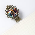 thumbnail image 5 of Elephant Set of 2 Vintage Copper-Colored Lace Bookmarks for Readers and Book Lovers - Stainless Steel Reading Accessories, 5 of 5