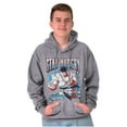 thumbnail image 3 of Street Fighter Ryu Stay Hungry Men Big & Tall Graphic Hoodie Brisco Brands 3X, 3 of 5