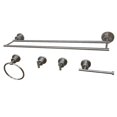 thumbnail image 1 of Kingston Brass BAH821318478SN Concord 5 Piece Bathroom Accessory Set - Brushed Nickel, 1 of 2
